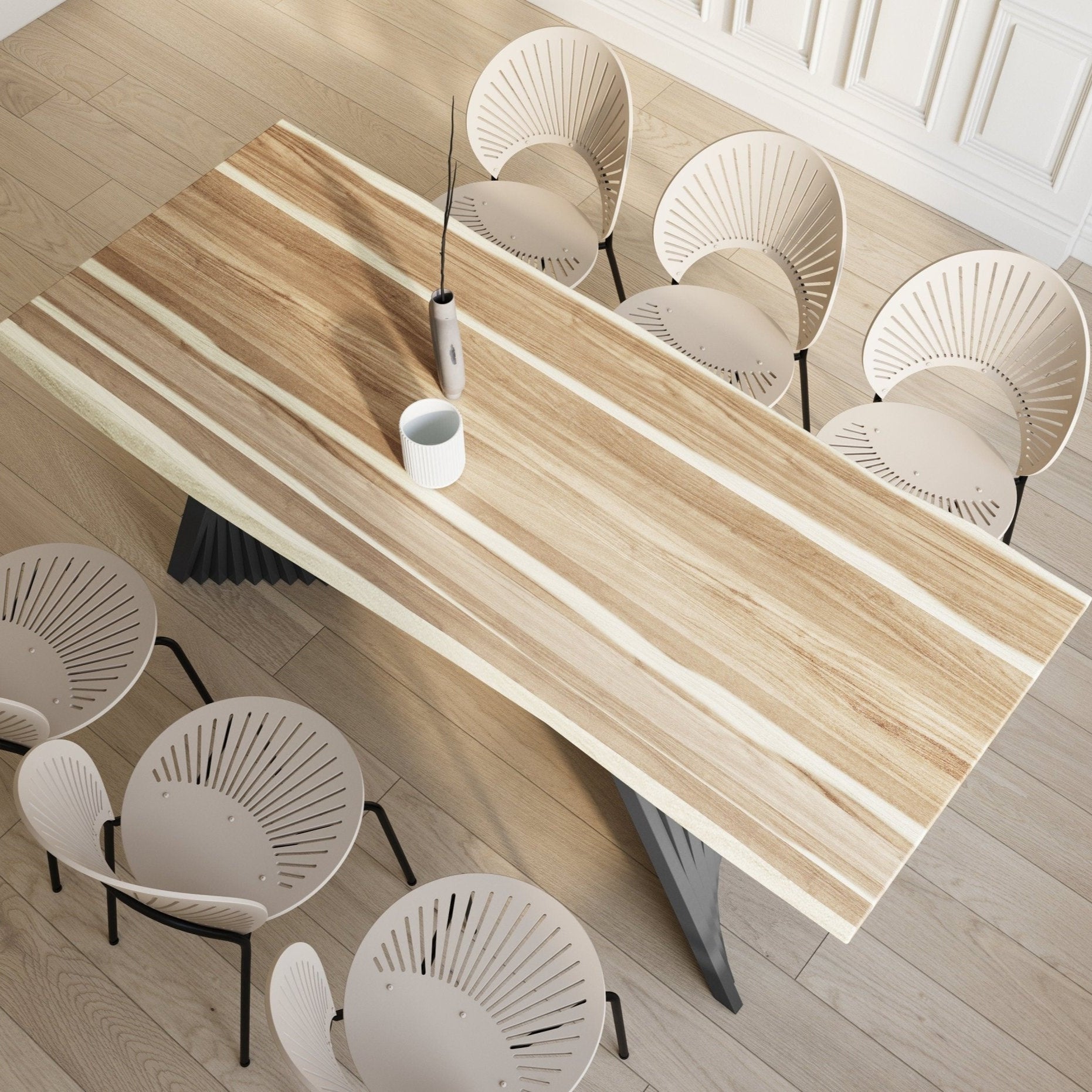 Luxury Solid Teak Dining Table - UMBUZÖ