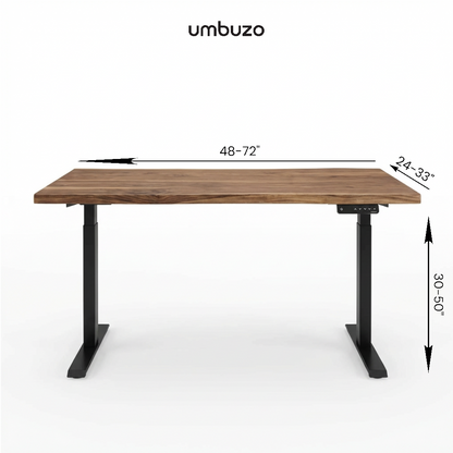 Standing Desk - Live-Edge Walnut