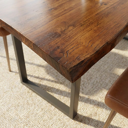 Live-Edge Walnut Dining Table
