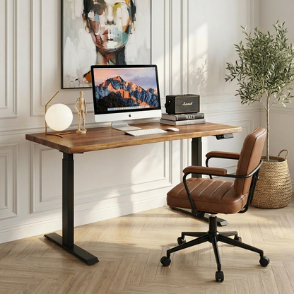Standing Desk - Live-Edge Walnut Acacia