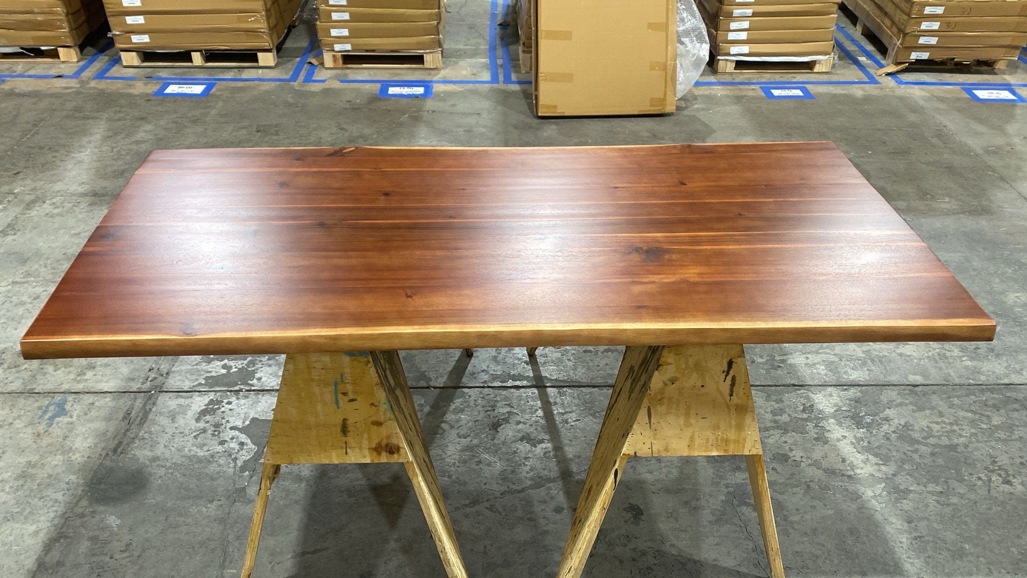 Dining Table, Live Edge Hardwood Dining Table, Modern Dining Table, Kitchen Table, 72" Dining Table - UMBUZÖ