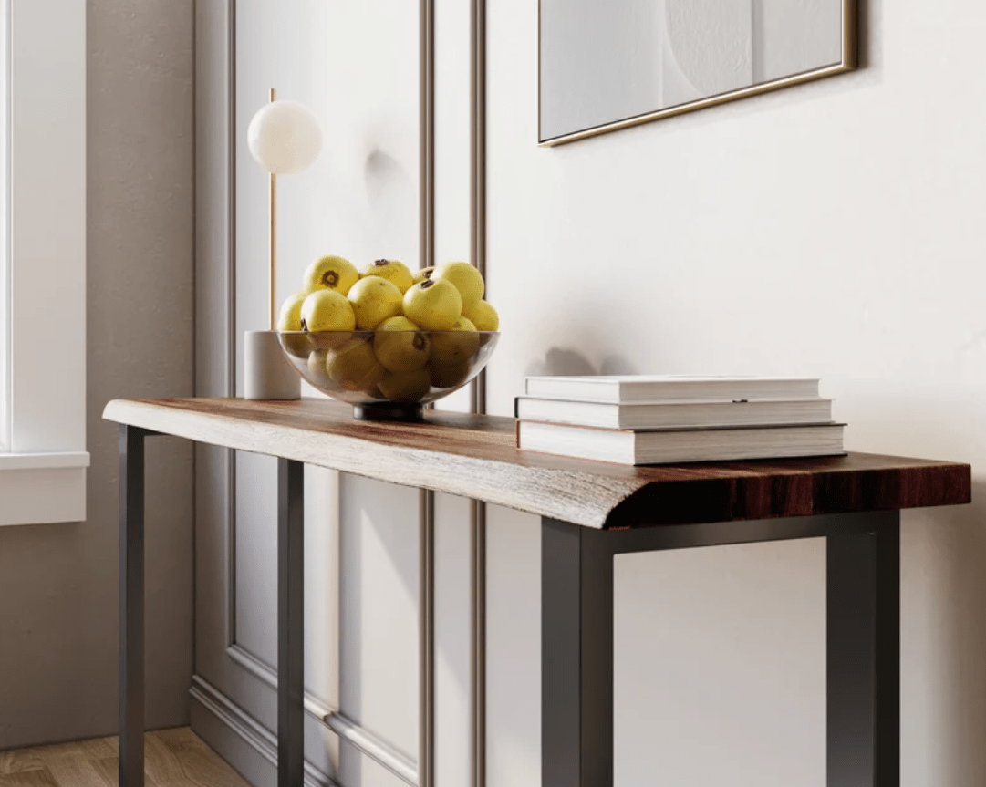 Exotic Hardwood Console Table - UMBUZÖ