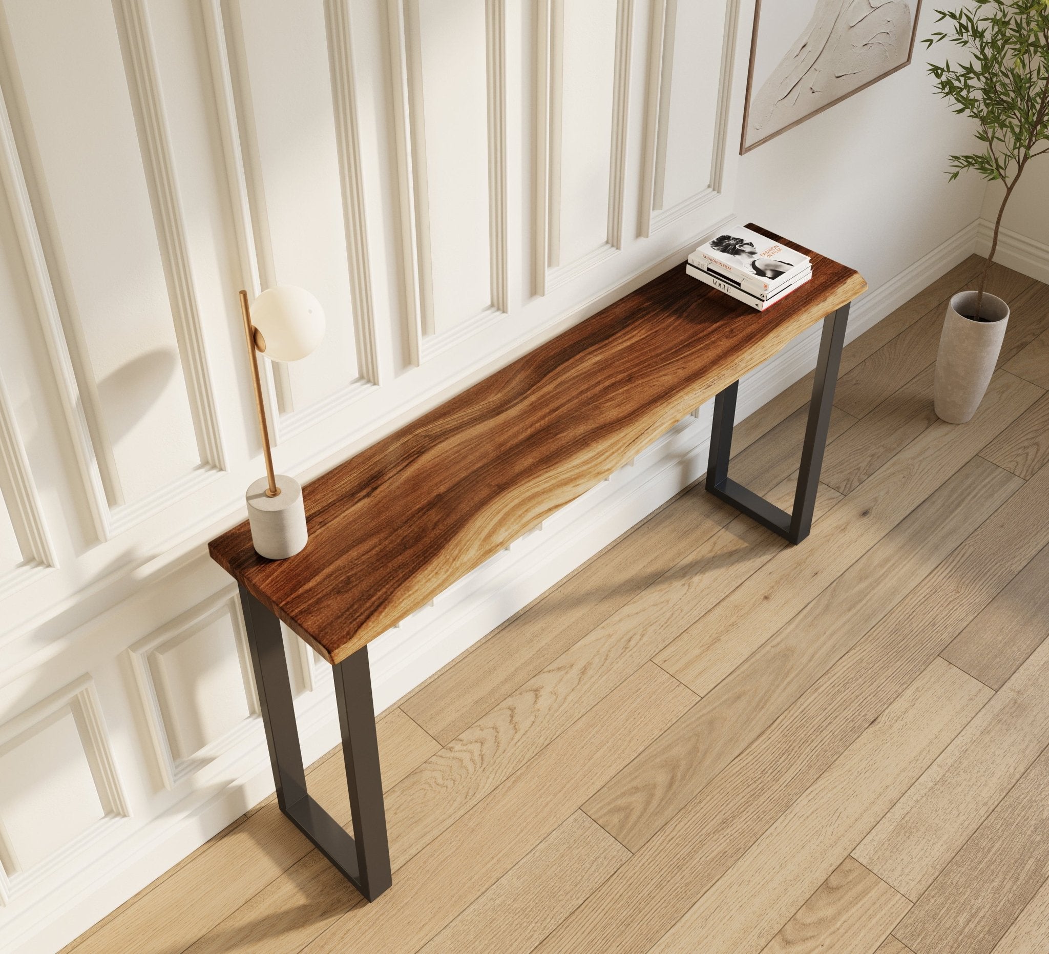 Exotic Hardwood Console Table - UMBUZÖ