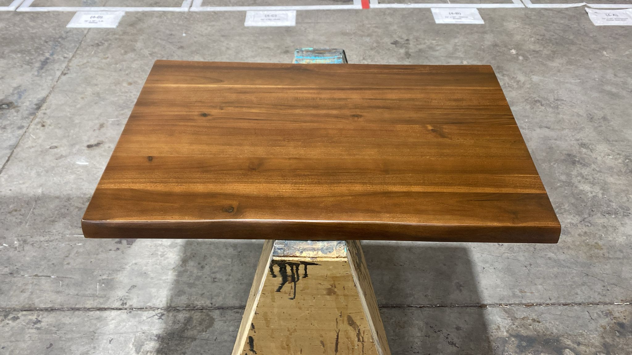 Live Edge Exotic Hardwood Coffee Table - UMBUZÖ