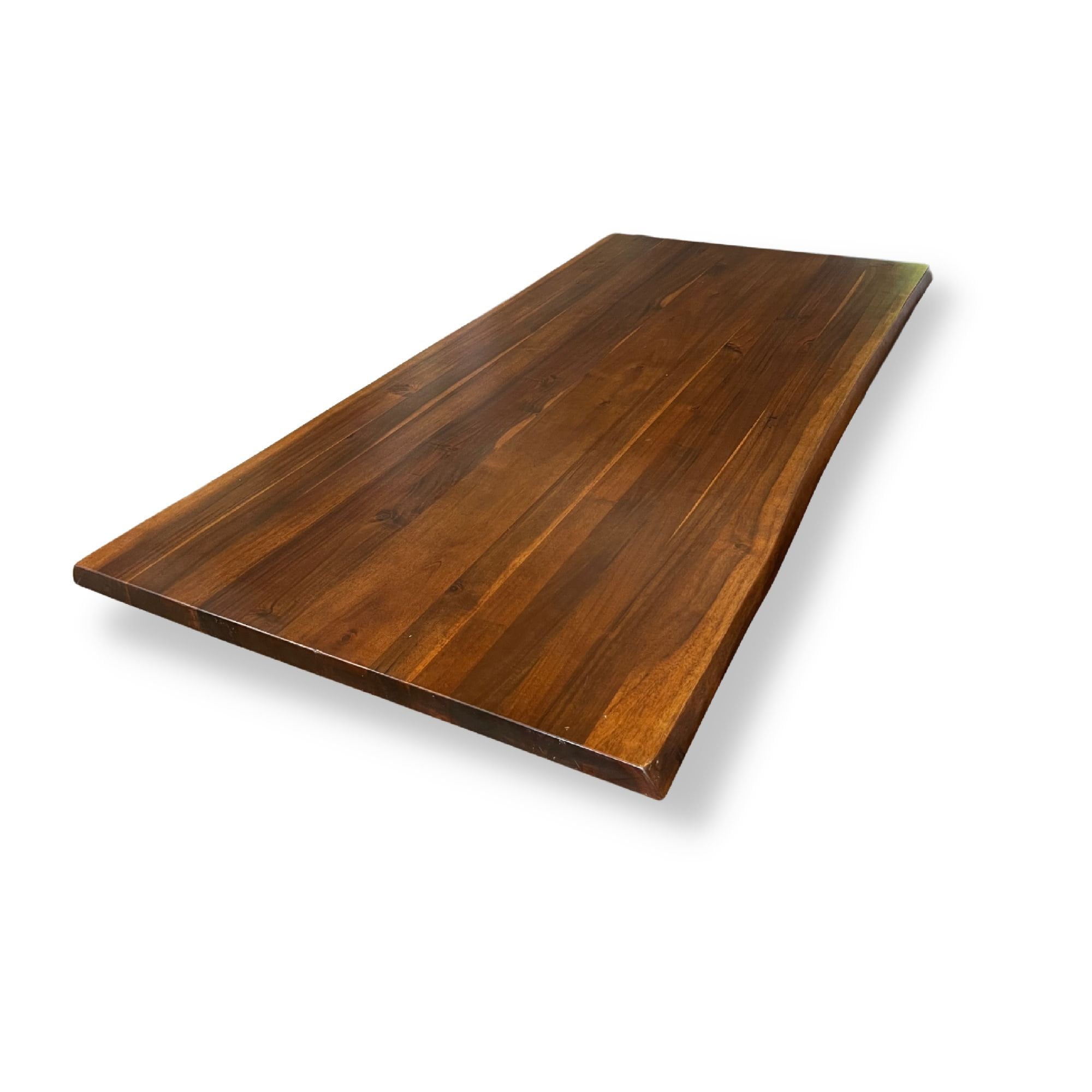 Live Edge Teak Dining Table - Earthy, neutral dining table - UMBUZÖ