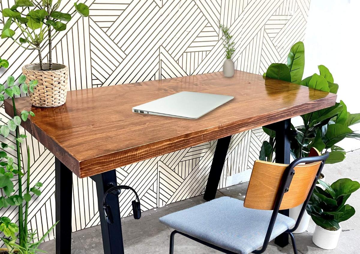 SALE! Reclaimed Wood & Steel Desk - Wood Office Desk - Desk - UMBUZÖ