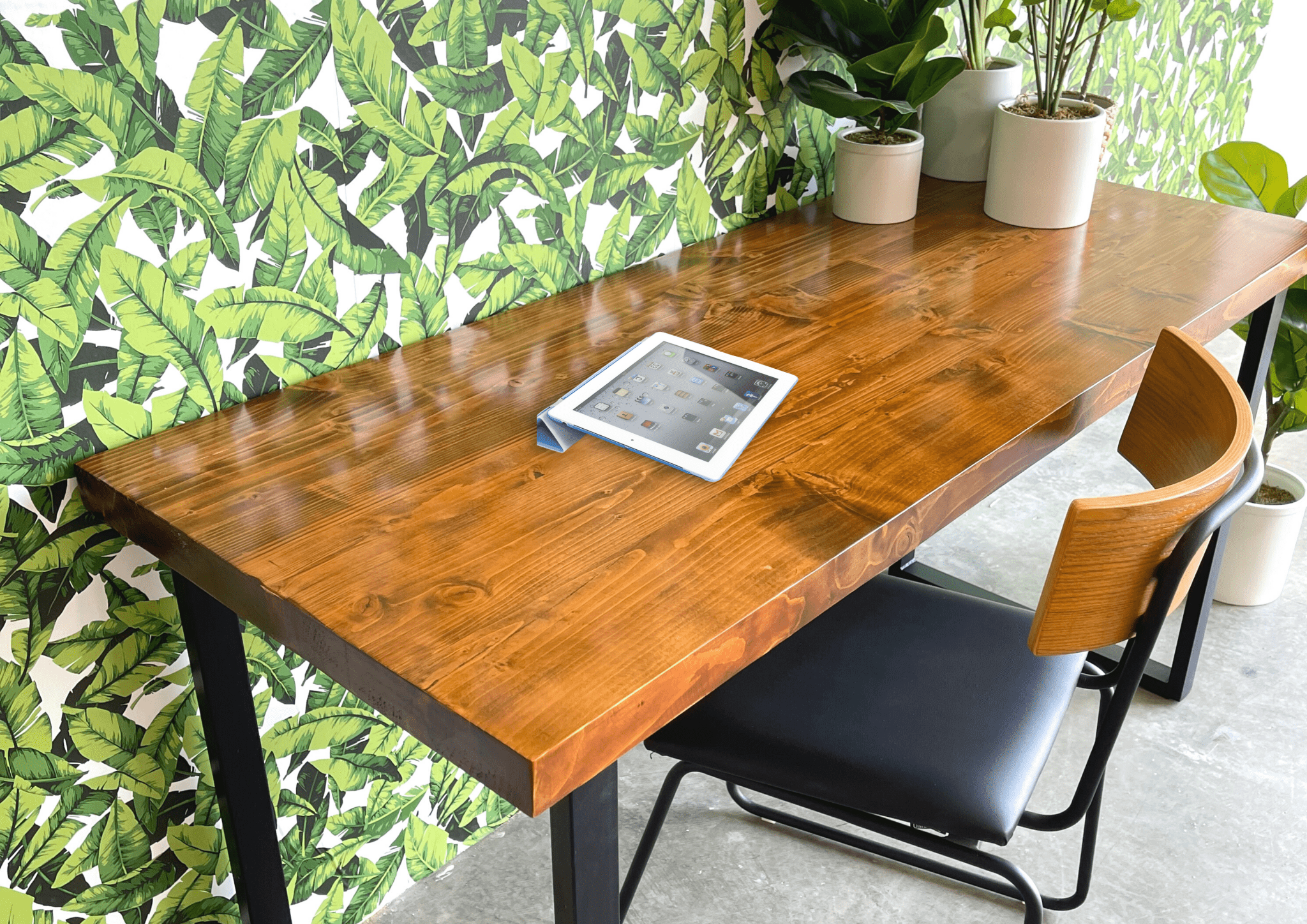 SALE! Reclaimed Wood & Steel Desk - Wood Office Desk - Desk - UMBUZÖ