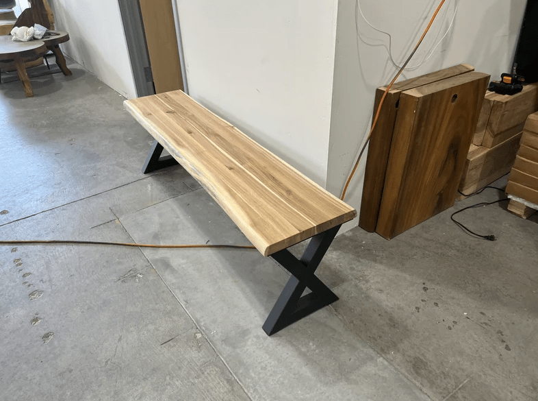 Solid Teak Wood Bench - UMBUZÖ